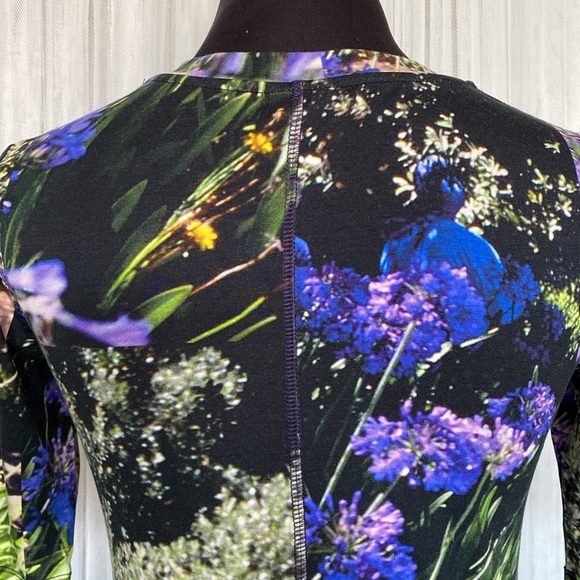 Paul Smith women’s “Agapanthus” jersey print dress Size XS - Picture 6 of 17